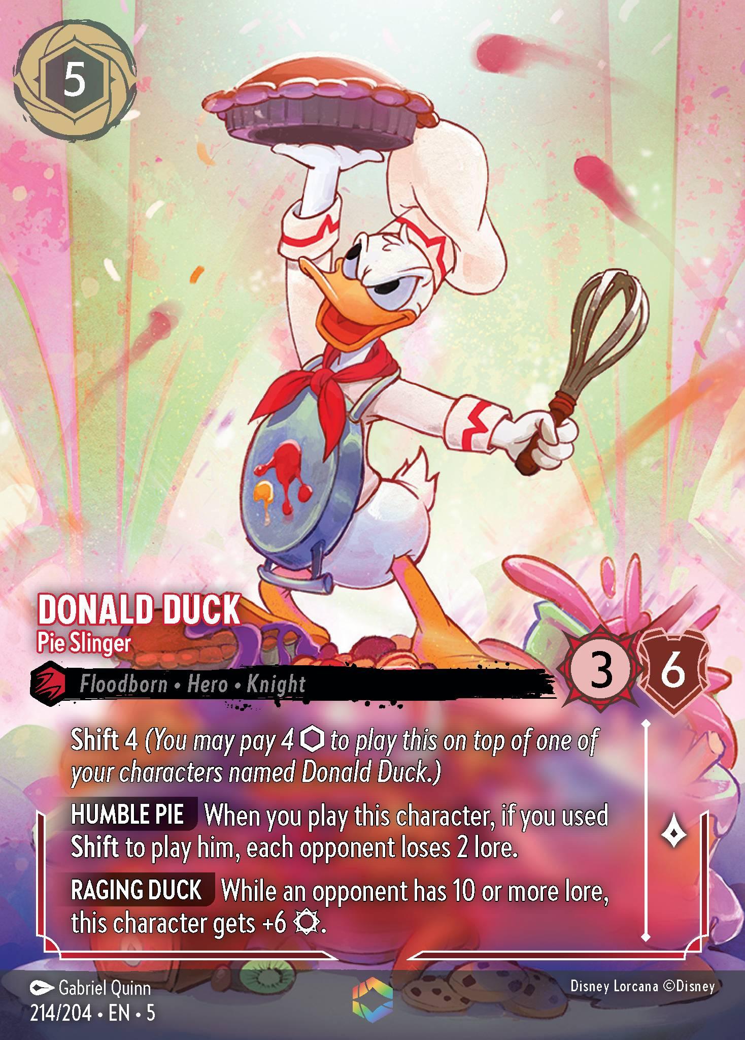 Donald Duck, Pie Slinger - ENCHANTED — image 1