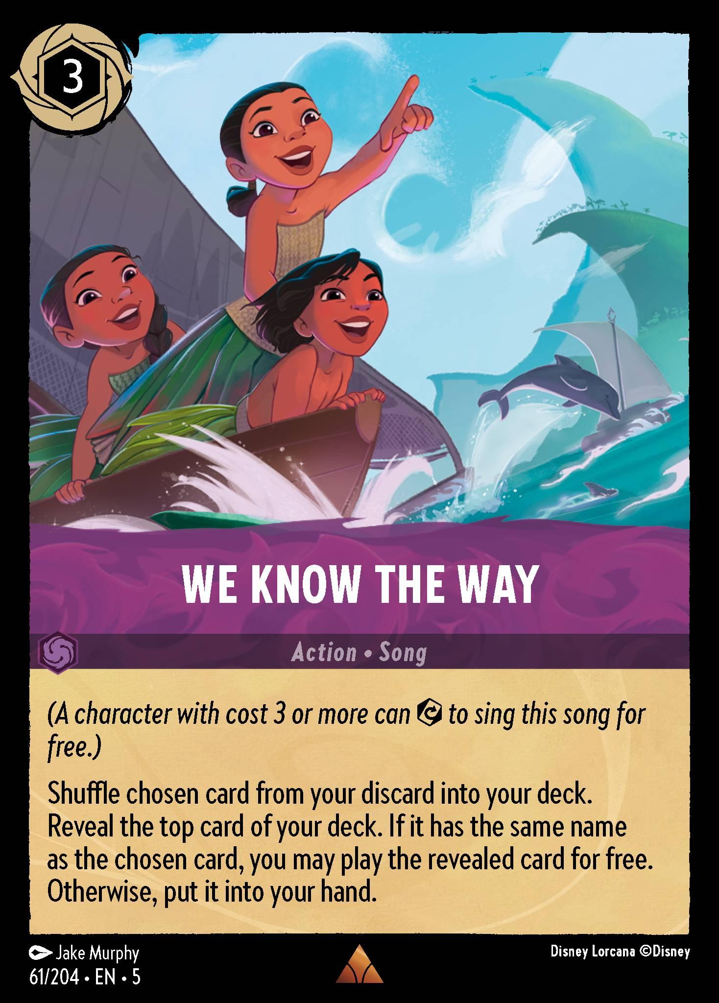 We Know the Way - FOIL — image 1