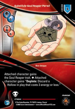 Substitute Soul Reaper Permit — image 1