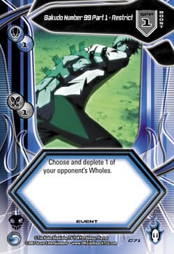 Bakudo Number 99 Part 1 - Restrict — image 1