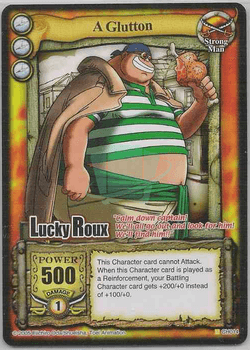 Lucky Roux, A Glutton - Holo — image 1