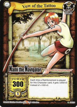 Nami the Navigator, Vow of the Tattoo - Holo — image 1