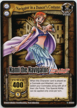 Nami the Navigator, Navigator in a Dancer's Costume - Holo — image 1
