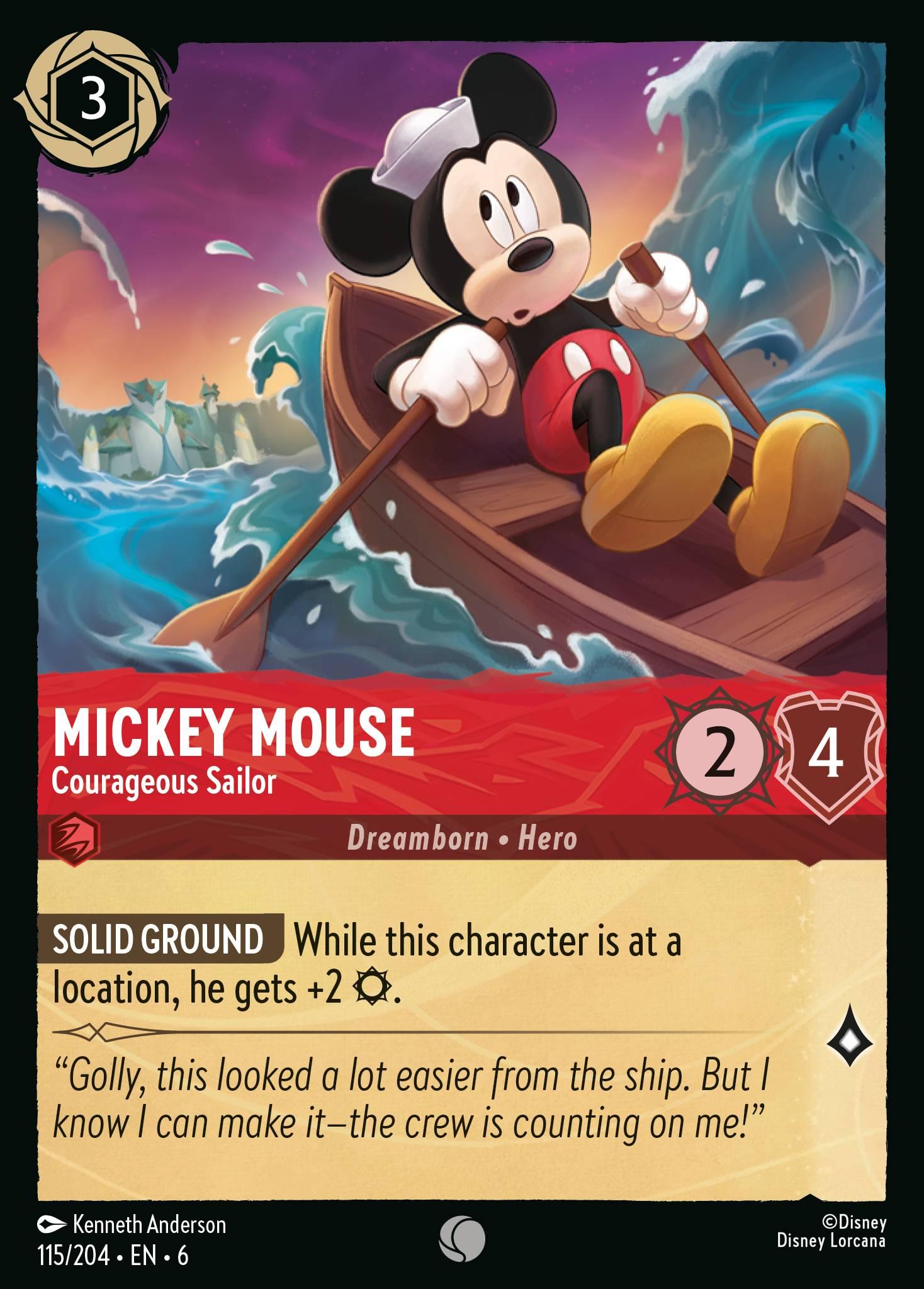 Mickey Mouse, Courageous Sailor — image 1