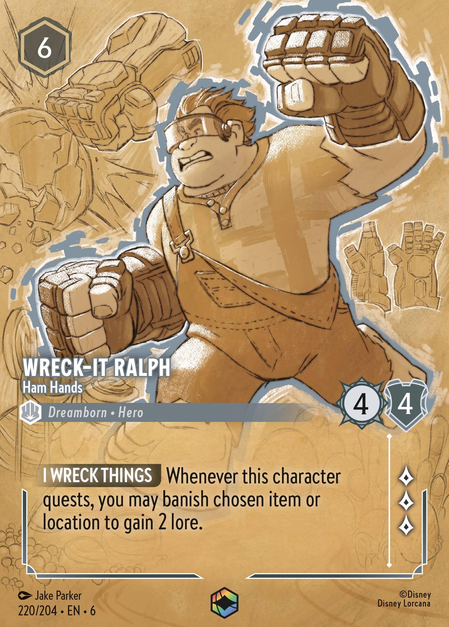 Wreck-It Ralph, Ham Hands - ENCHANTED — image 1