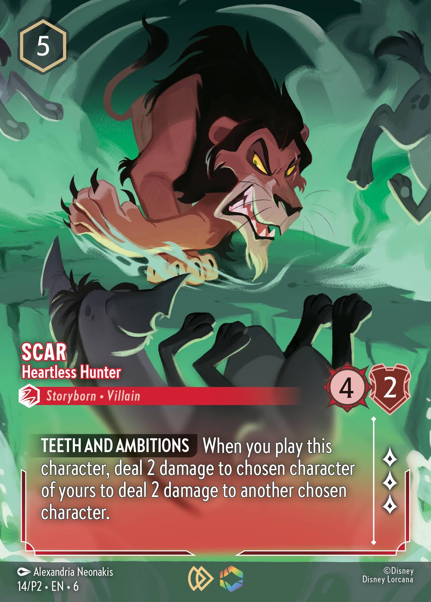 Scar, Heartless Hunter - ENCHANTED — image 1