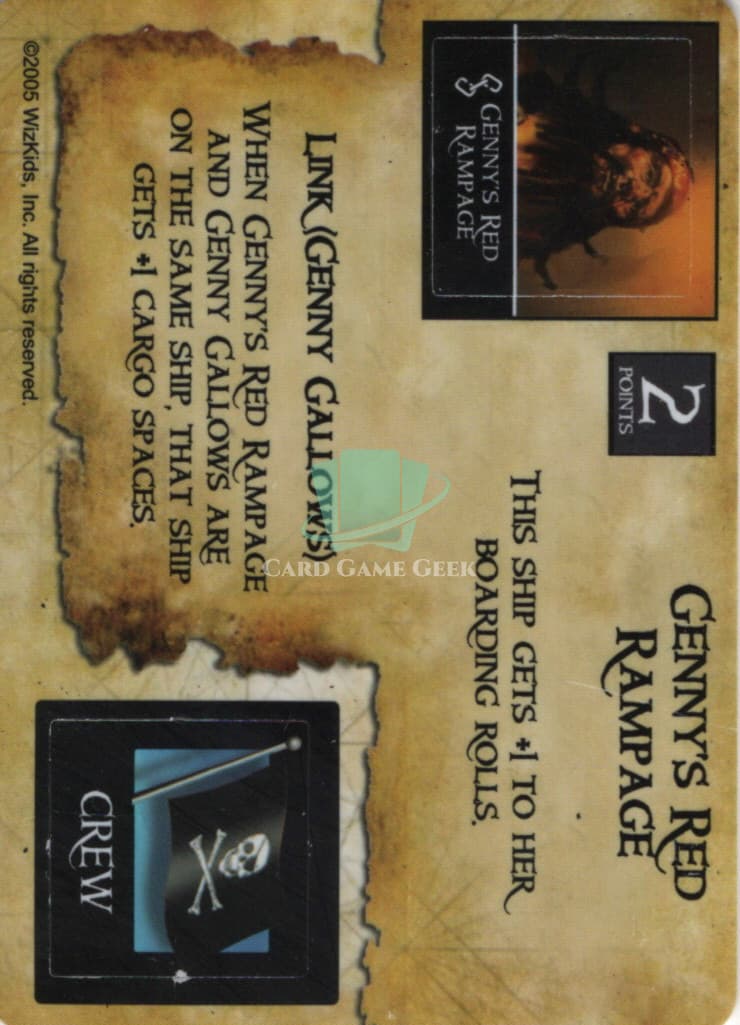 Genny's Red Rampage/ Explorer (Pirate) - G39 — image 1