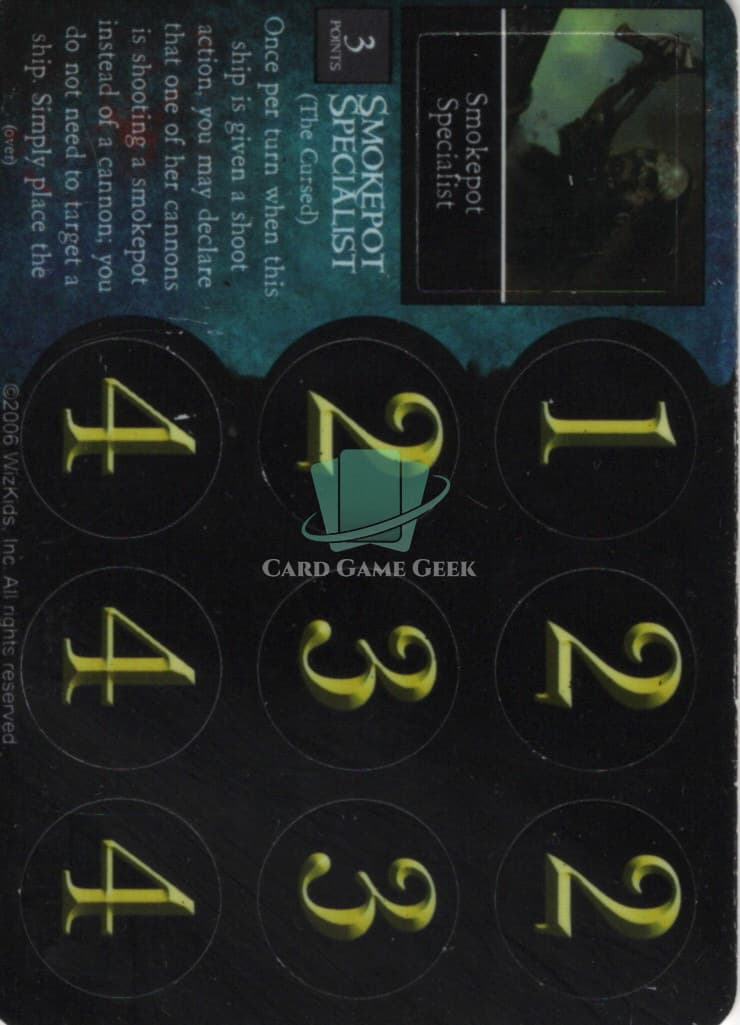 Smokepot Specialist (Cursed) - G132 — image 1