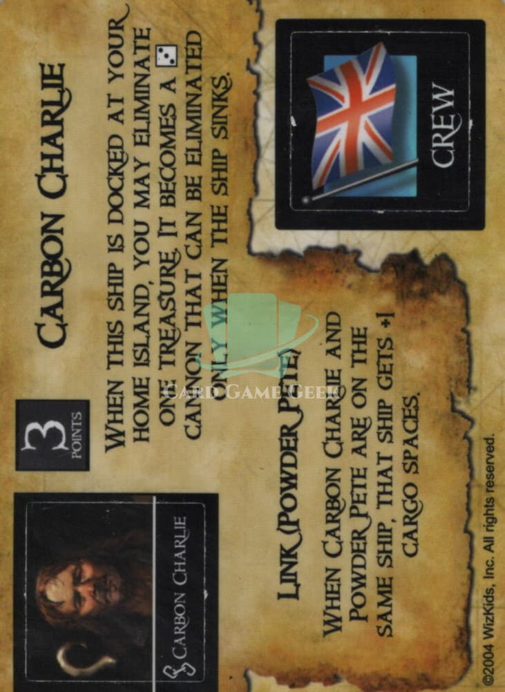 Carbon Charlie/ Explorer(English) - GEC-003 — image 1
