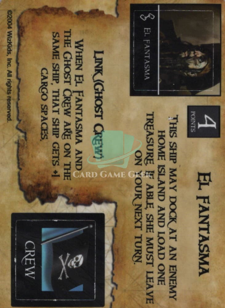 El Fantasma/ Explorer (Pirate) - GPC-003 — image 1