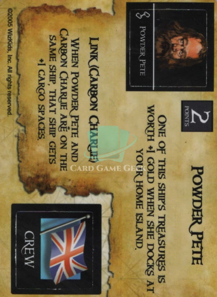 Powder Pete/ Oarsman (English) - G67 — image 1