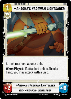 Ahsoka's Padawan Lightsaber - OP Promo — image 1