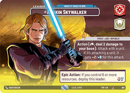 Anakin Skywalker, What it Takes to Win - SHOWCASE — image 1