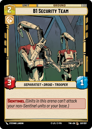 B1 Security Team - FOIL — image 1