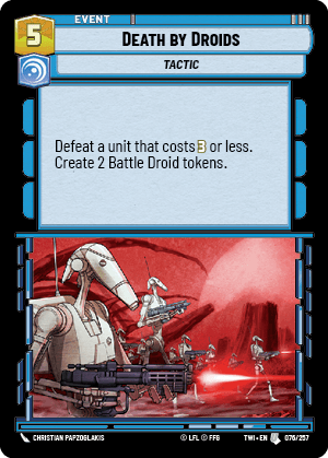 Death by Droids - FOIL — image 1