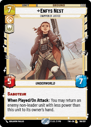 Enfys Nest, Champion of Justice - FOIL — image 1
