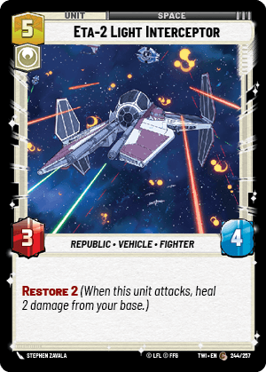 Eta-2 Light Interceptor - FOIL — image 1