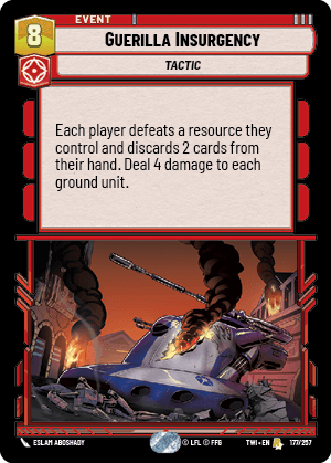 Guerilla Insurgency - FOIL — image 1