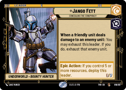 Jango Fett, Concealing the Conspiracy — image 1