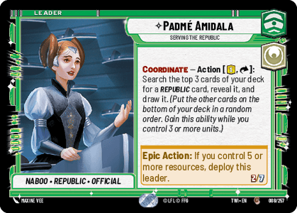 Padmé Amidala, Serving the Republic — image 1