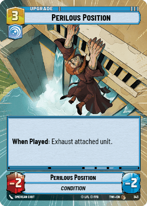Perilous Position - HYPERSPACE FOIL — image 1