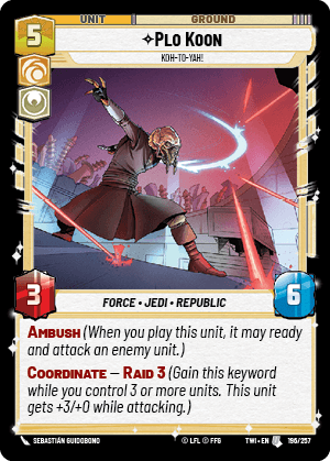 Plo Koon, Koh-to-yah! - FOIL — image 1