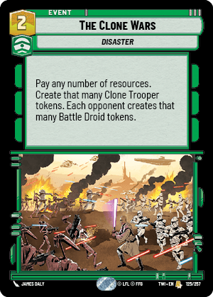 The Clone Wars - FOIL — image 1