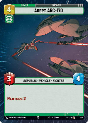 Adept ARC-170 - HYPERSPACE — image 1