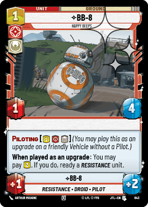 BB-8, Happy Beeps - FOIL — image 1