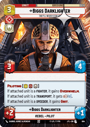 Biggs Darklighter, They'll Never Stop Us - HYPERSPACE FOIL — image 1