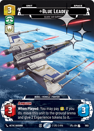 Blue Leader, Scarif Air Support - PRESTIGE FOIL — image 1
