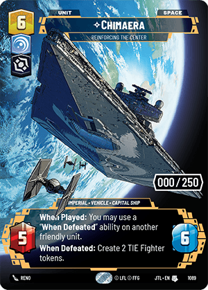 Chimaera, Reinforcing the Center - PRESTIGE SERIALIZED — image 1