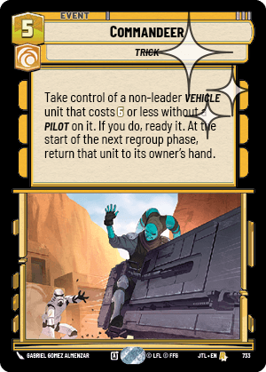 Commandeer (V.1) - FOIL — image 1