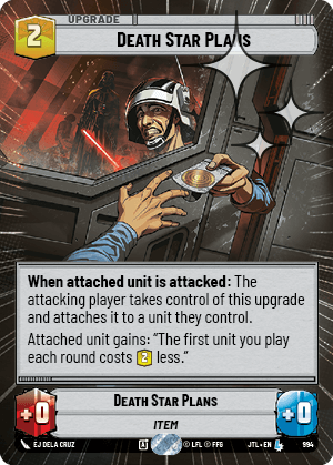 Death Star Plans - HYPERSPACE FOIL — image 1