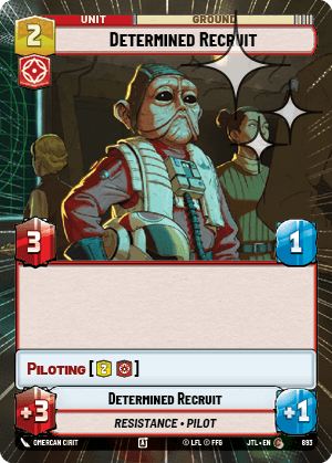 Determined Recruit - HYPERSPACE FOIL — image 1