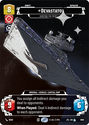 Devastator, Hunting the Rebellion - PRESTIGE FOIL — image 1
