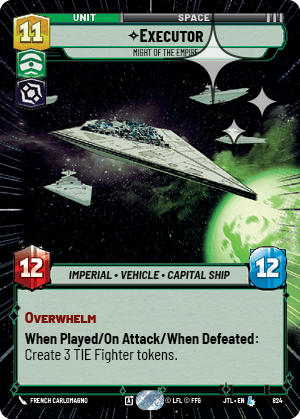 Executor, Might of the Empire - HYPERSPACE FOIL — image 1