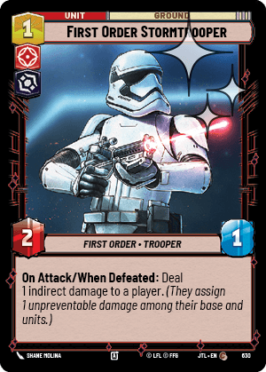 First Order Stormtrooper - FOIL — image 1