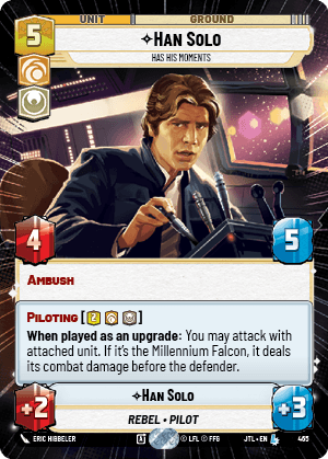 Han Solo, Has His Moments - HYPERSPACE — image 1