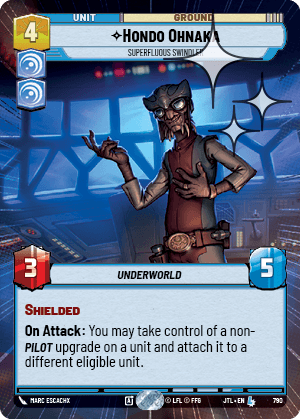 Hondo Ohnaka, Superfluous Swindler - HYPERSPACE FOIL — image 1