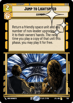 Jump to Lightspeed - FOIL — image 1