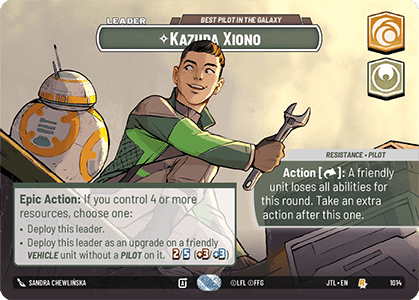 Kazuda Xiono, Best Pilot in the Galaxy - SHOWCASE — image 1