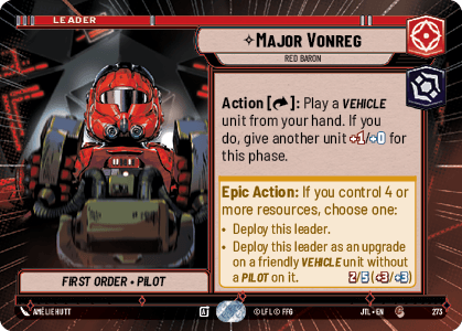 Major Vonreg, Red Baron - HYPERSPACE — image 1