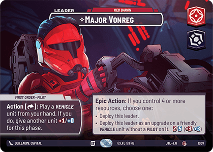 Major Vonreg, Red Baron - SHOWCASE — image 1