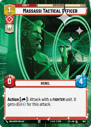 Massassi Tactical Officer - HYPERSPACE FOIL — image 1