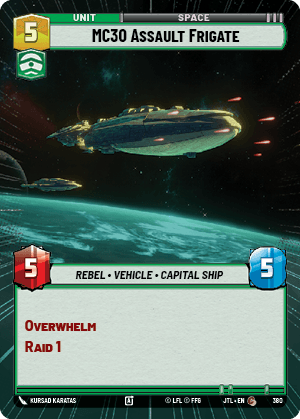 MC30 Assault Frigate - HYPERSPACE — image 1