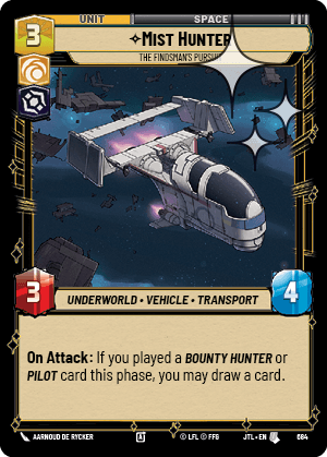 Mist Hunter, The Findsman's Pursuit - FOIL — image 1