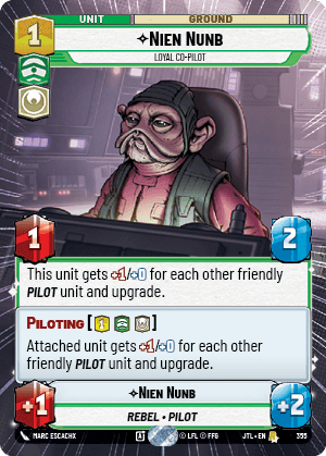 Nien Nunb, Loyal Co-Pilot - HYPERSPACE — image 1