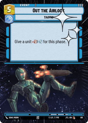 Out the Airlock - HYPERSPACE FOIL — image 1