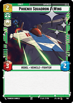 Phoenix Squadron A-Wing - FOIL — image 1